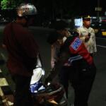 Razia di depan Mapolres pada Kamis (23 Mei 2024) malam