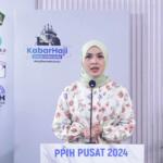 Anggota Media Center Kementerian Agama (Kemenag) Widi Dwinanda dalam jumpa pers di Jakarta, Rabu (26 Juni 2024)