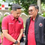Hengki Kurniawan berbincang dengan Djarot, Jumat (21 Juni 2024). Foto Dok. PDI Perjuangan