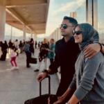 Hengki Kurniawan dan istri dalam perjalanan menuju Kota Blitar. Dok. Istimewa