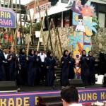 Penampilan SMASA Choir pada pembukaan Perpustakaan Bung Karno Expo 2024 dalam rangka dua dekade UPT Perpustakaan Proklamator Bung Karno, Rabu (3 Juli 2024)