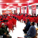 Rapat Koordinasi DPC PDI-P Kota Blitar terkait keluarnya surat tugas Pilkada Kota yang diberikan kepada politikus Bambang Rianto, Jumat (5 Juli 2024) malam