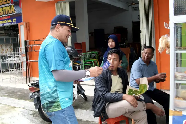 jalan sehat perkenalan KA Madiun Jaya