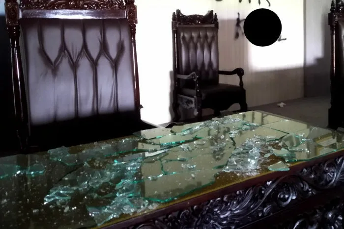 perusakan Gedung DPRD Kabupaten Blitar